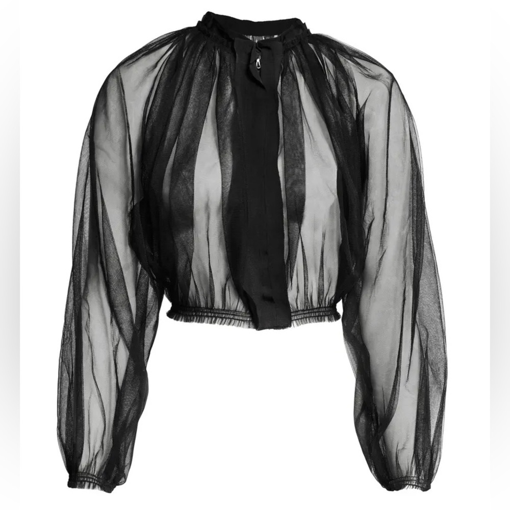 Lanvin for H&M Sheer Chiffon Blouse